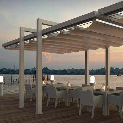 The Benefits of Retractable Shade Sails for Homes, Cafes, and Businesses